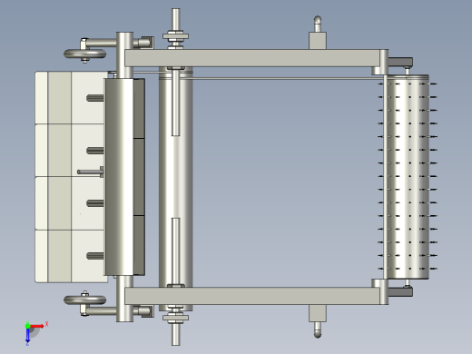 红薯土豆旋耕施肥覆膜机俯视缩略图