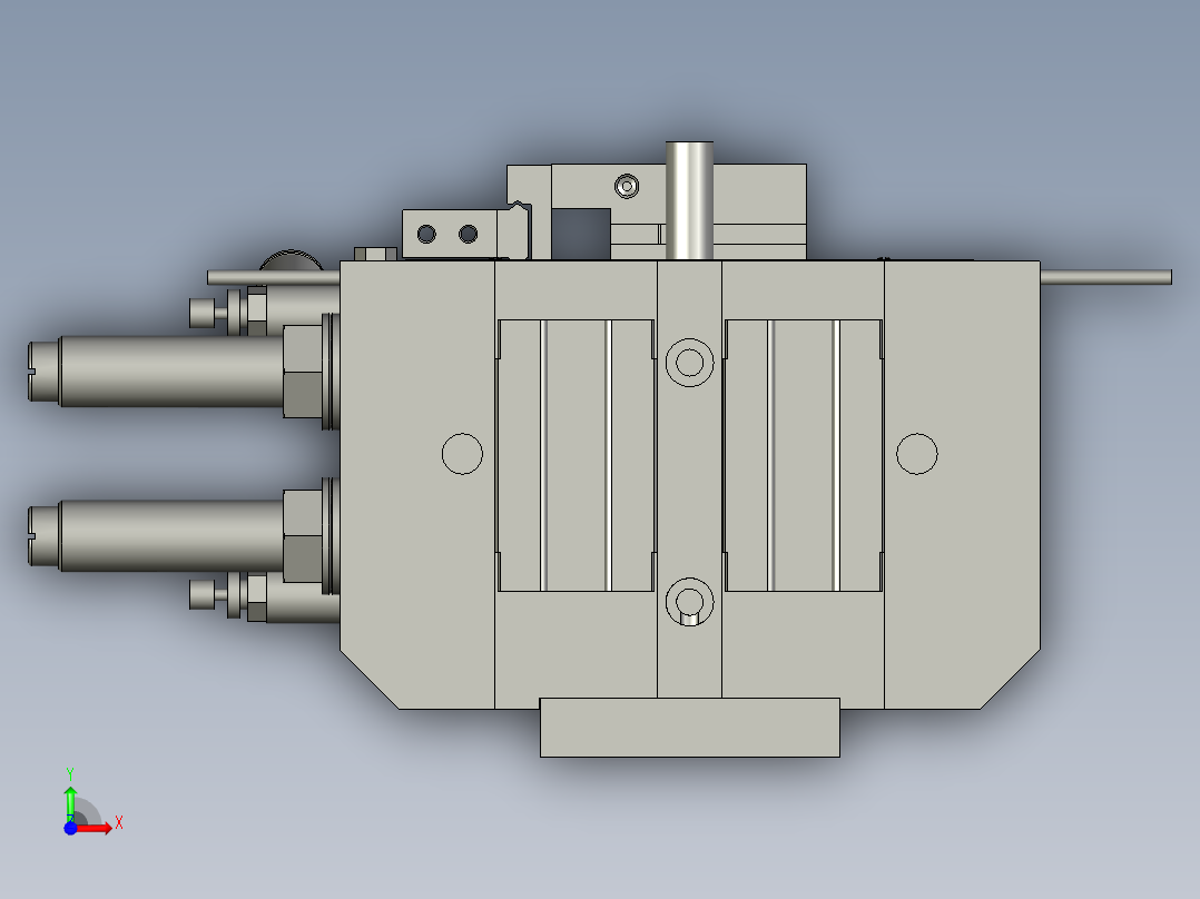下料旋转组件2前视图