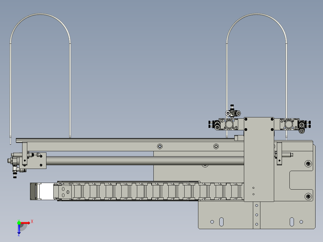 2线材卸料模组俯视图