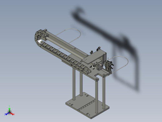 2线材卸料模组正等轴测缩略图