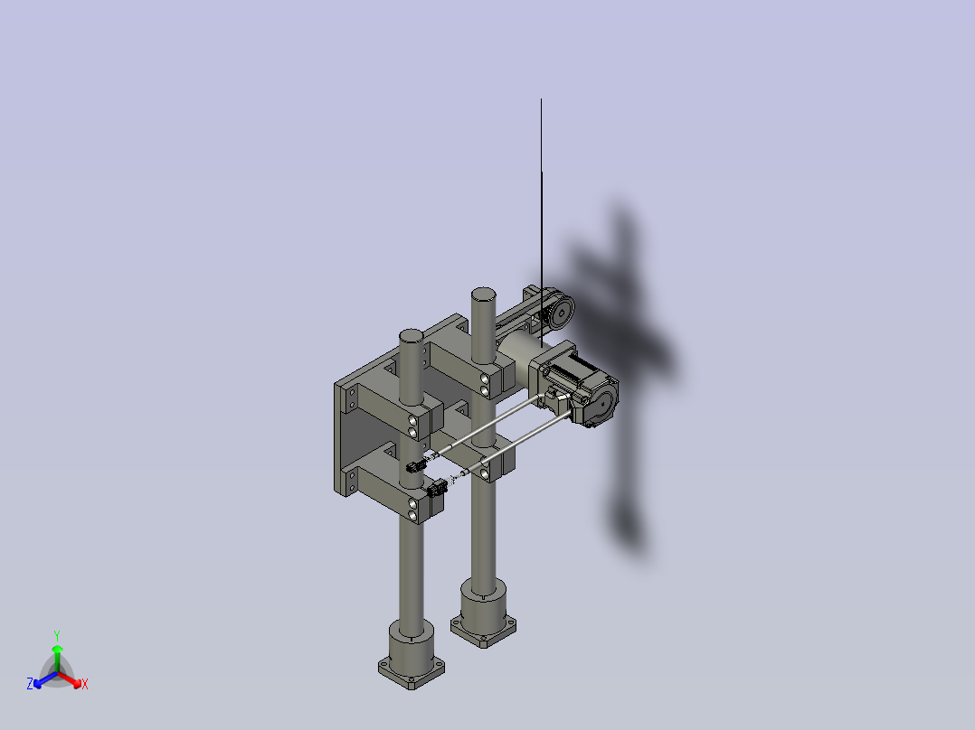 快速机构主视图