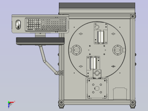 螺母高精度拧紧检测装置俯视缩略图
