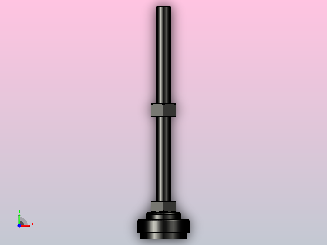 脚杯WAK03-D40-M12-L150前视图