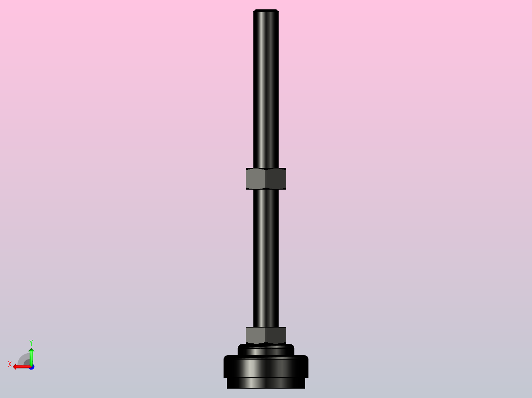 脚杯WAK03-D40-M12-L150后视图