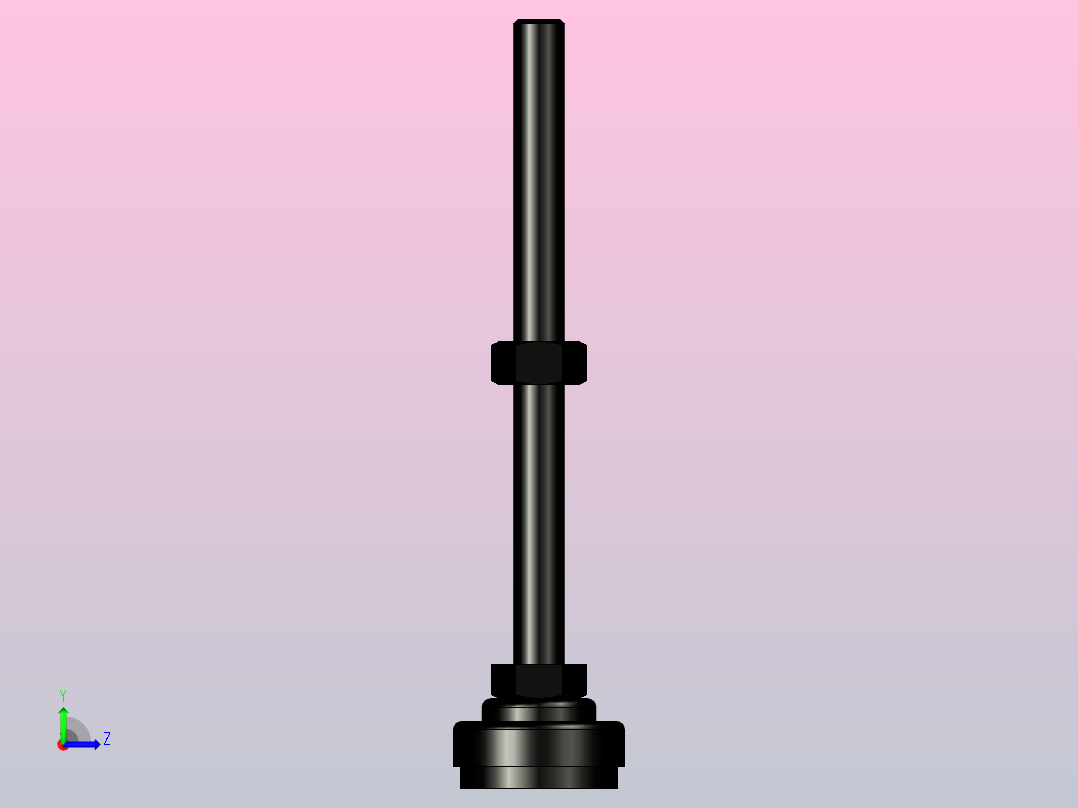 脚杯WAK03-D40-M12-L150左视图