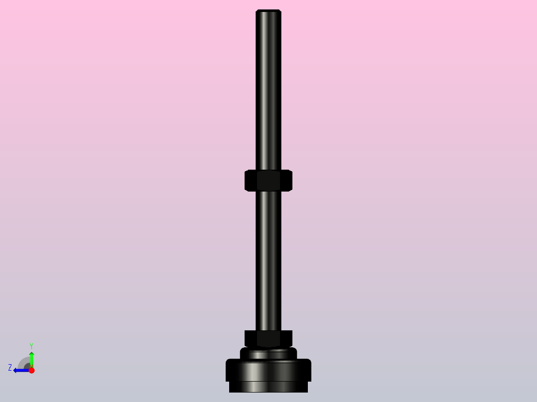 脚杯WAK03-D40-M12-L150右视图