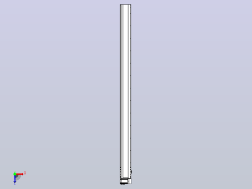 皮带直线轴半封闭可选导轨TPA-HNB-175D-140-L2500-RU-C-P75-N3俯视缩略图