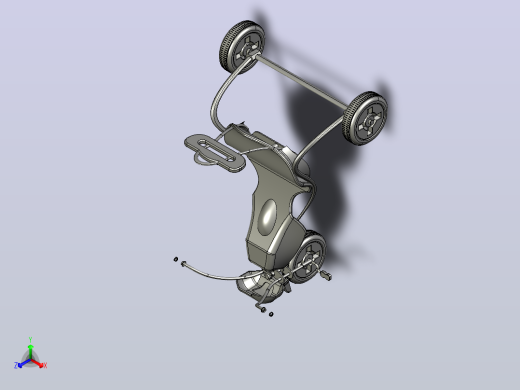 CATIA V5中的玩具三轮车设计