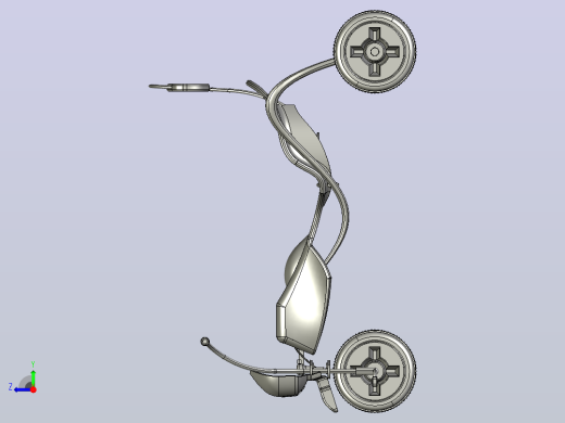 CATIA V5中的玩具三轮车设计右视缩略图