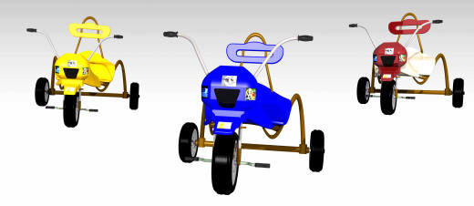 CATIA V5中的玩具三轮车设计缩略图