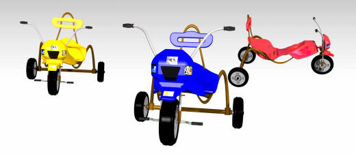 CATIA V5中的玩具三轮车设计缩略图