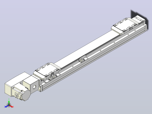 皮带直线轴双滑块型TPA-GCBS-80-P60-L200-QL-M20-N3