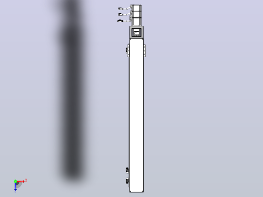 KK模组KK86-940A1-F0 行程810mm俯视缩略图