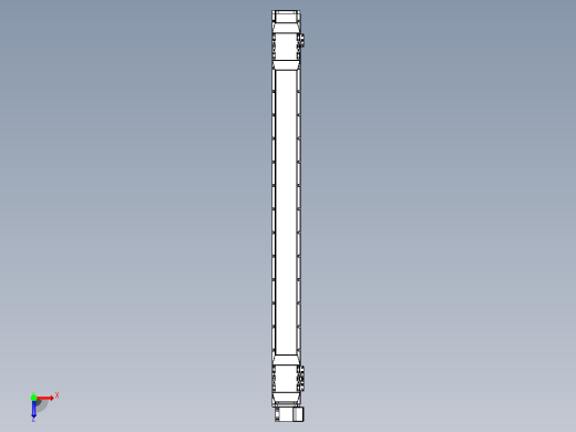 皮带直线轴双滑块型TPA-GCBS-120-P70-L600-RP-M20-N3俯视缩略图