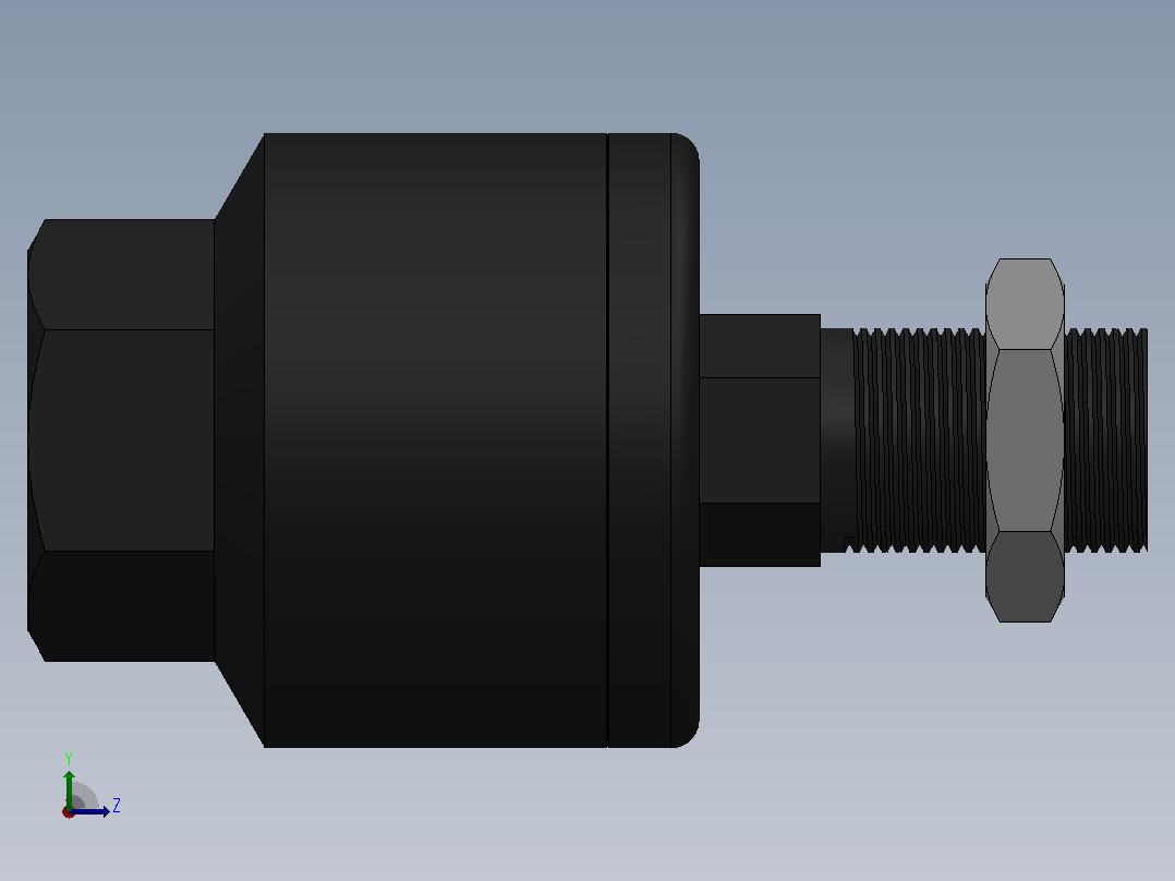 HJAH系列浮动接头╱重载型[HJAH63-24-150-X11]左视图