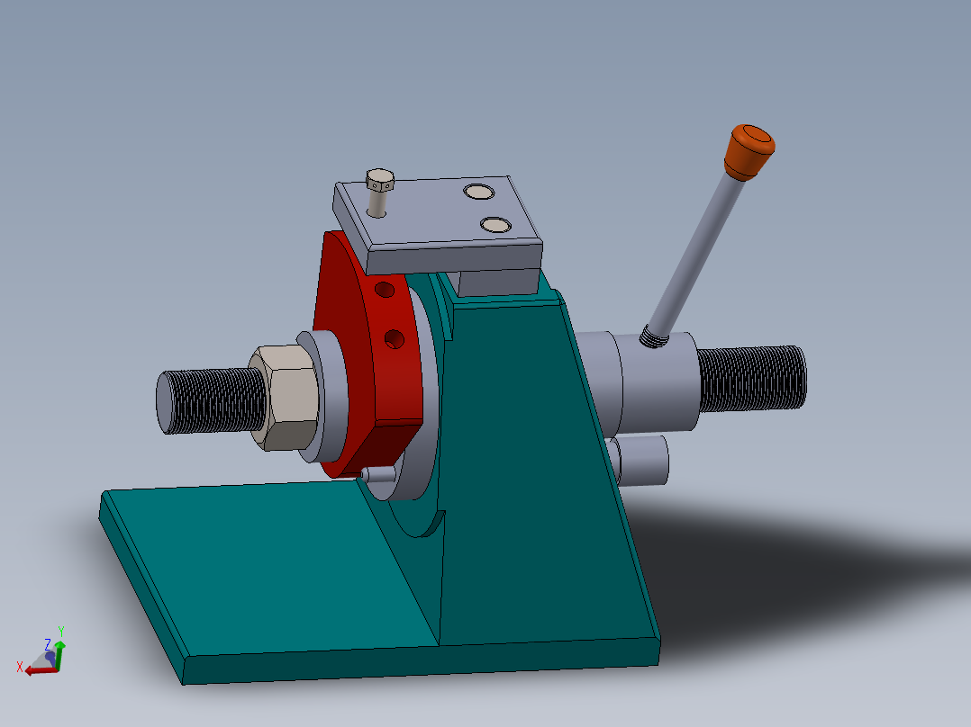 钻床夹具（sw18可编辑+工程图）