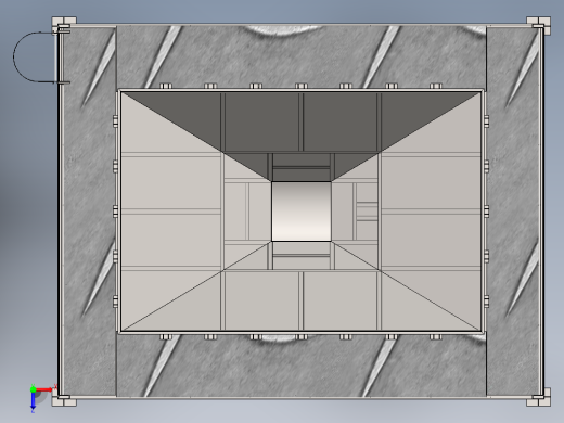 电动推杆料斗俯视缩略图