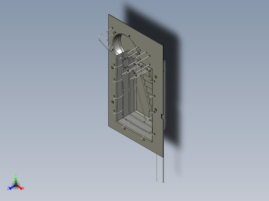 残疾人游泳池结构