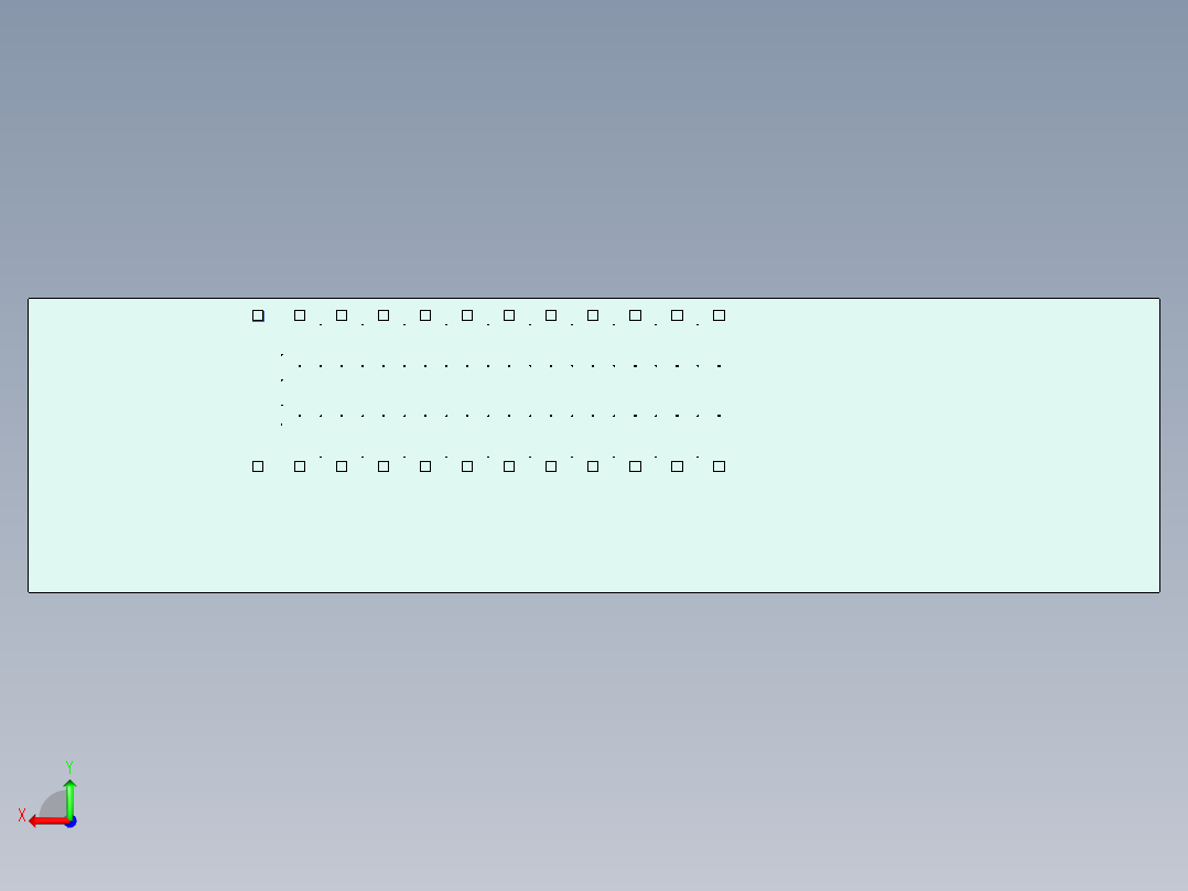 农场大棚仓库模型3D图纸 UG格式后视图