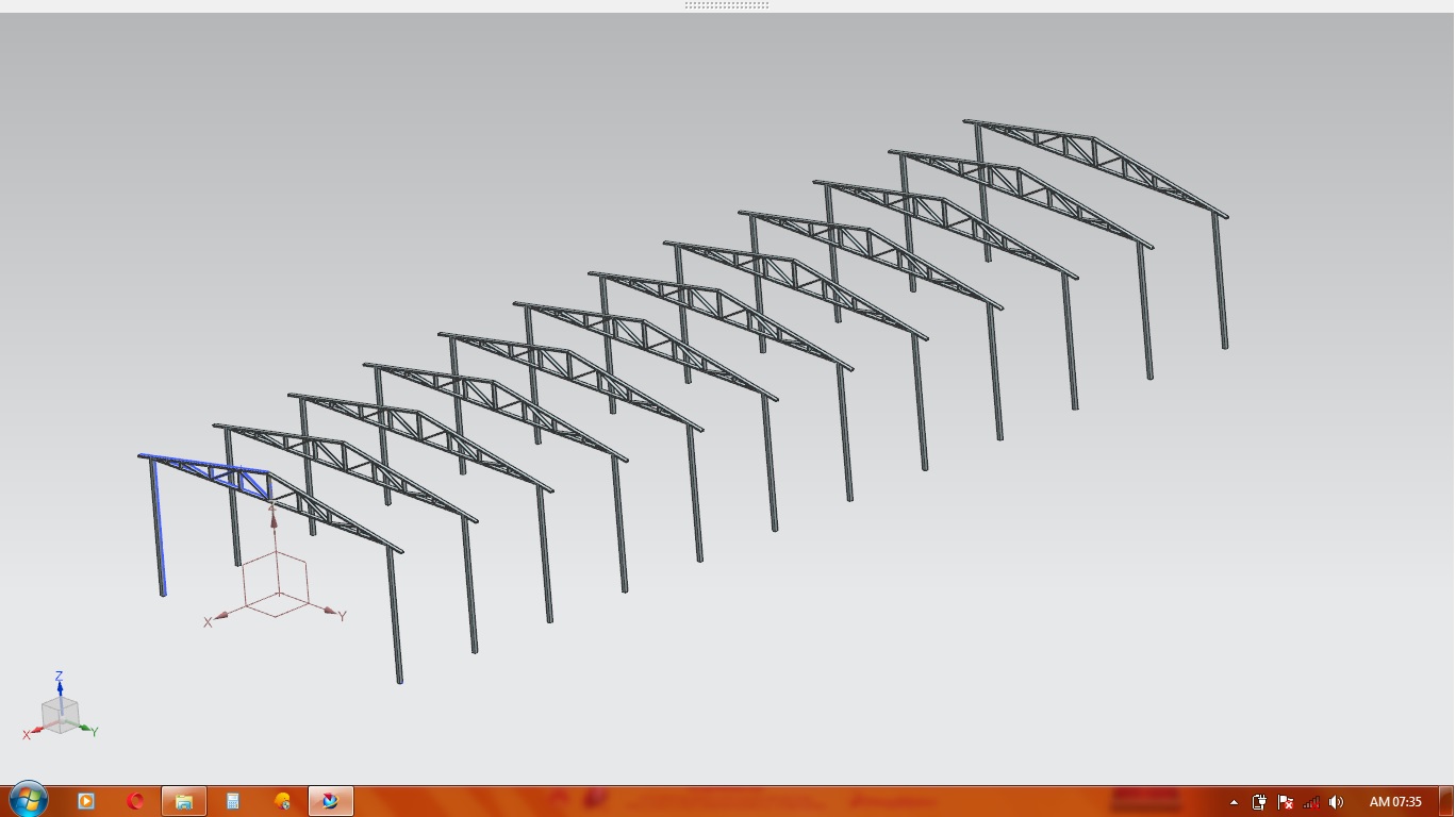 农场大棚仓库模型3D图纸 UG格式