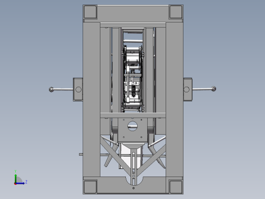 胶带式封箱机 3D图纸 stp格式 机械设备3D模型资料文件素材左视缩略图