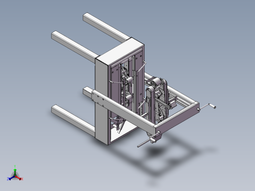 胶带式封箱机 3D图纸 stp格式 机械设备3D模型资料文件素材正等轴测缩略图