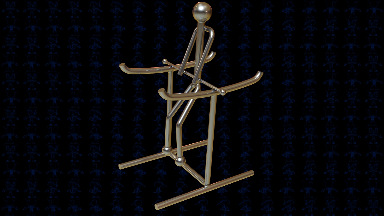 滚动杂技小人玩具模型3D图纸 Solidworks2018 附多种格式