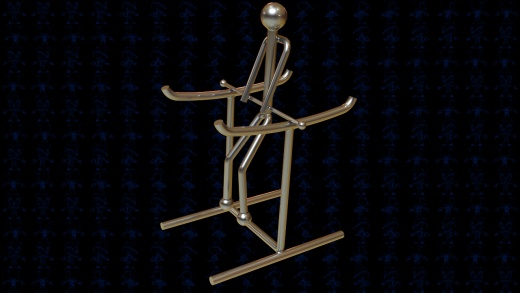 滚动杂技小人玩具模型3D图纸 Solidworks2018 附多种格式缩略图