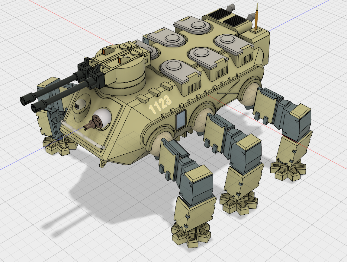 六足爬行坦克玩具