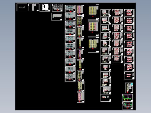 某十层钢结构住宅楼设计全套建筑图结构图计算书
