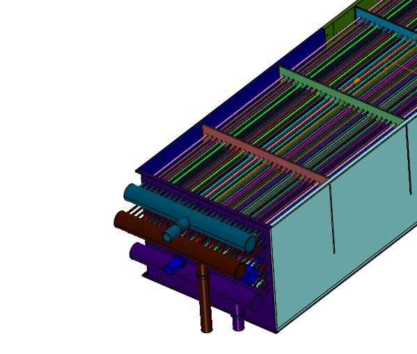 镀锌钢不锈钢蒸发式冷凝器盘管