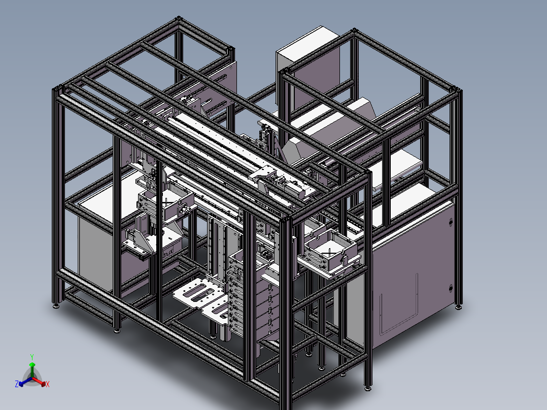 非标自动化抽屉盒组装机
