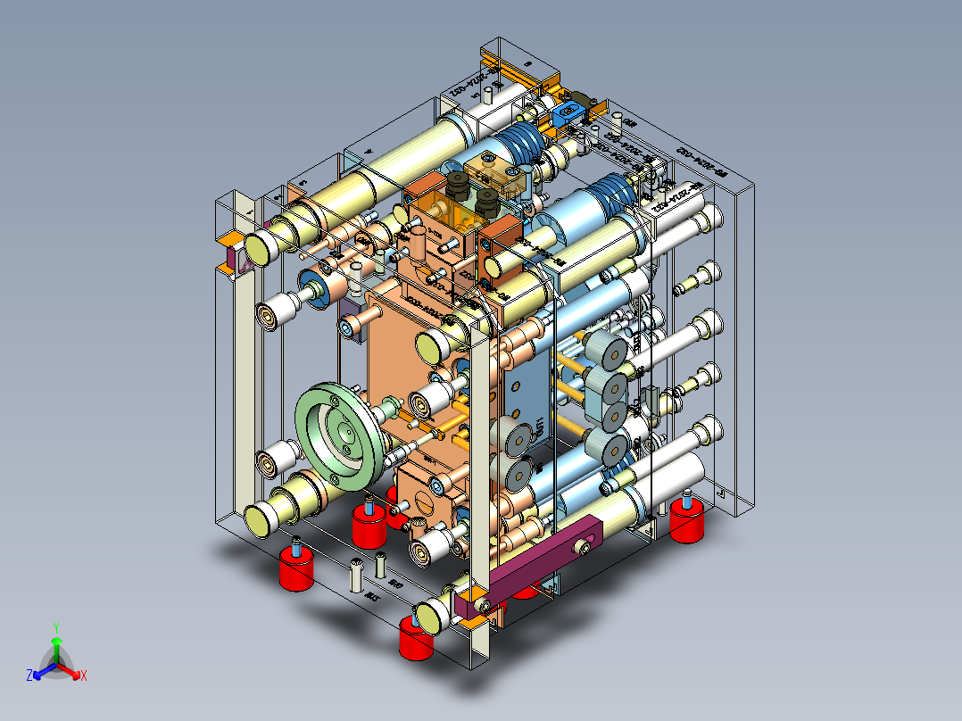 化妆品盖子塑胶模具