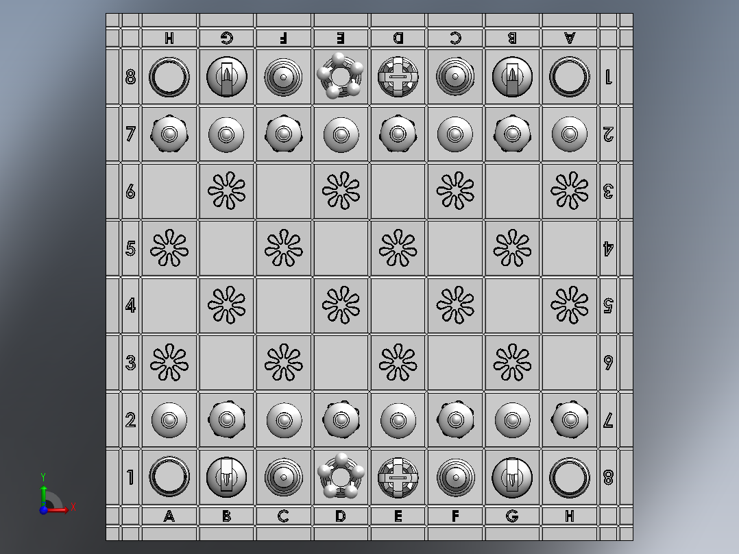 象棋13前视图
