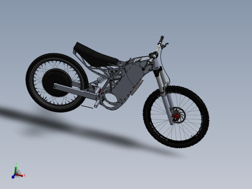 电动越野车384--stp