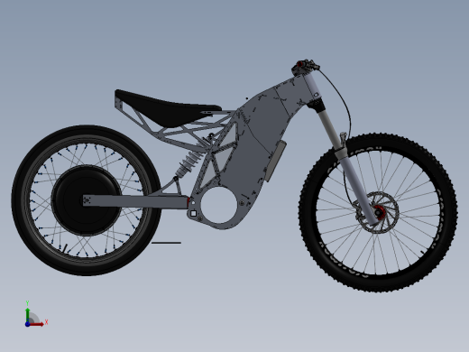 电动越野车384--stp前视缩略图