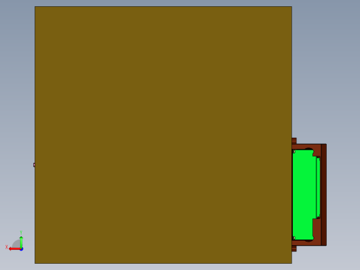摇臂手臂式3d打印机后视缩略图