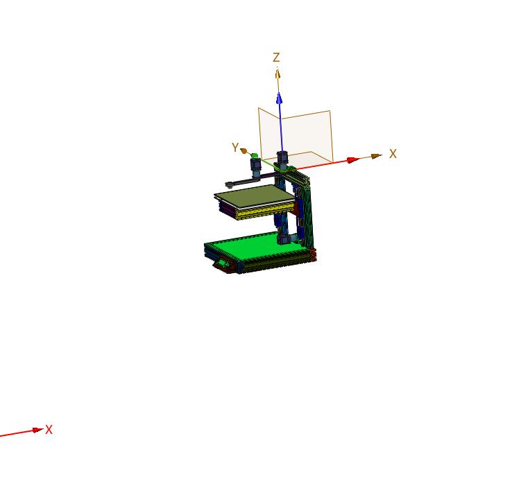摇臂手臂式3d打印机