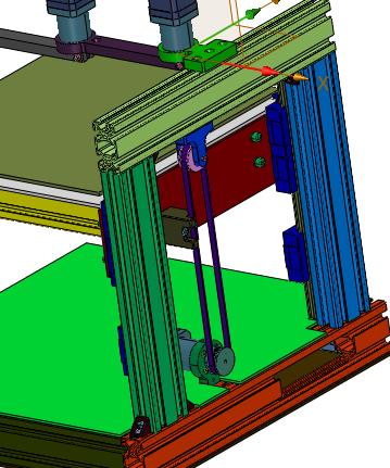 摇臂手臂式3d打印机