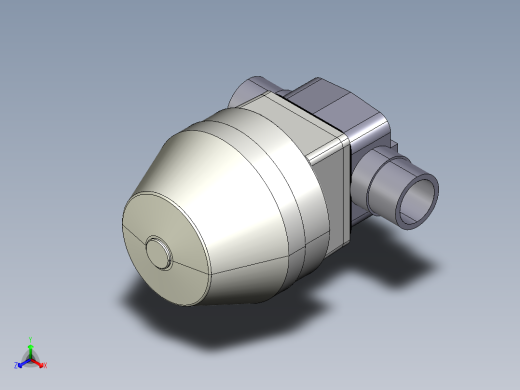 1DKMDVCP NC 气动隔膜阀，常闭，与男性的两端，公制系列PVC-U正等轴测缩略图