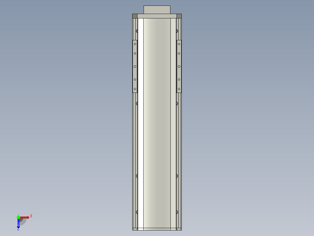 CCTL模组螺杆-TL135-S300-BM俯视图