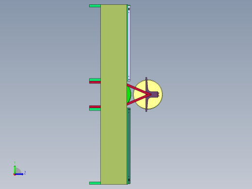 滚压式去泡机左视缩略图