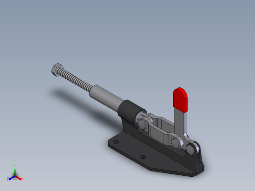 快速夹具正等轴测缩略图