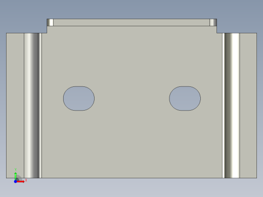 基恩士DL-RS1_bracket_kc图纸模型前视缩略图