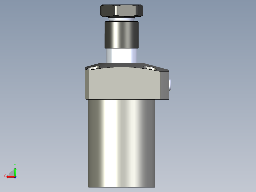 KOSMEKLHS0550-GR-Y45多系列多零件图纸模型后视图