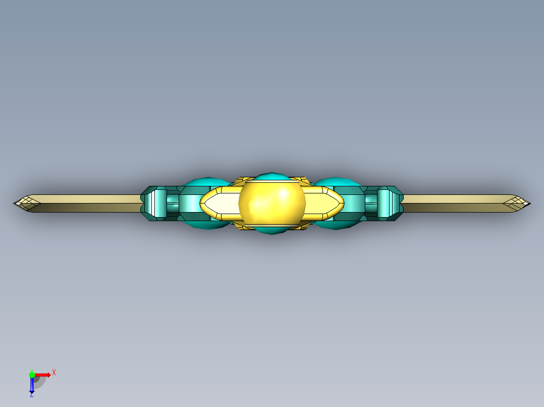 剑、宝剑(137)俯视图
