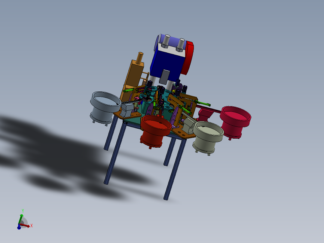 分割器转盘非标自动化组装设备sw16可编辑