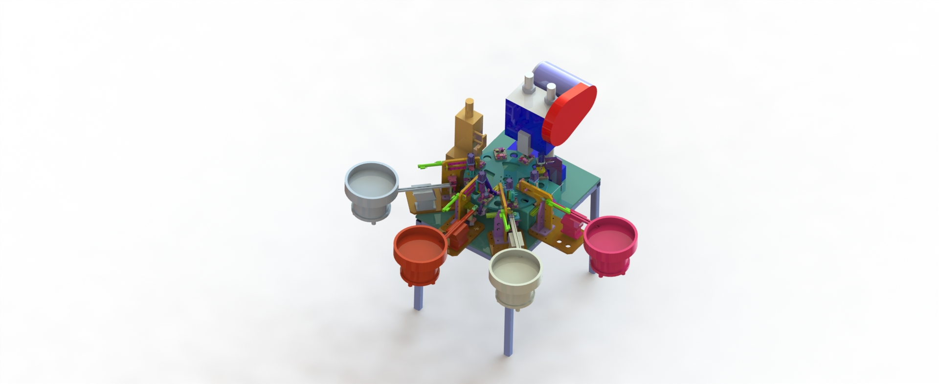 分割器转盘非标自动化组装设备sw16可编辑