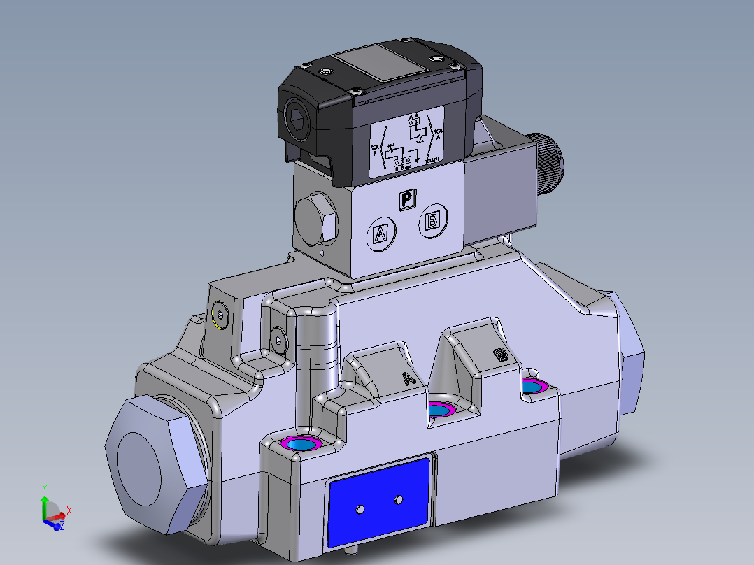 Continental Hydraulics-VSD08M_1_5液压元件主视图