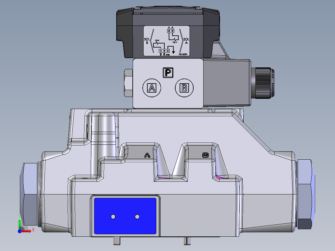 Continental Hydraulics-VSD08M_1_5液压元件前视图